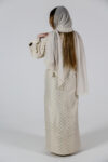 Masoori Off White Abaya