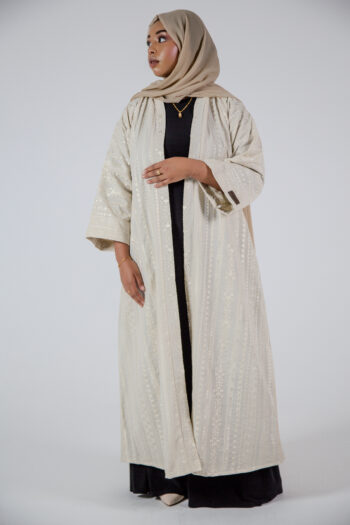 Beige Noor Abaya